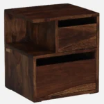 Tavana Natural Wood Bedside Stand - Image 2