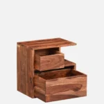 Blpine Natural Finish Bedside Table - Image 5