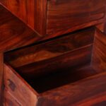 Kavento Wooden Bedside Cabinet - Image 4