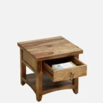 Cravona Solid Wood Side Table - Image 3