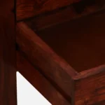 Orlan Solid Wood Nightstand in Ashwood Mist Finish with Open Shelf - Image 6