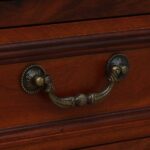 Caldrew Solid Wood Nightstand in Vanilla Bark Natural Finish with Drawer - Image 2
