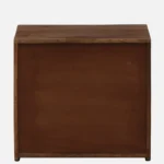 Osvren Solid Wood Nightstand in Bark Amber Finish with Drawer - Image 7