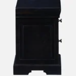 Veldorn Solid Wood Bedside Table in Pale Moss Finish - Image 4