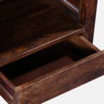 Lenith Premium Sheesham Wood Bedside Cabinet - Image 5