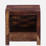 Lenith Premium Sheesham Wood Bedside Cabinet - Image 6