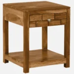 Hivona Luxury Wooden Bedside Table for Bedroom - Image 4