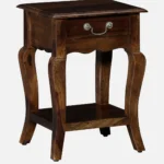 Kunaro Solid Sheesham Wood Bedside Table - Image 5