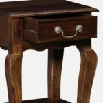 Kunaro Solid Sheesham Wood Bedside Table - Image 8
