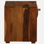 Neltrico Premium Wooden Nightstand with Storage - Image 7