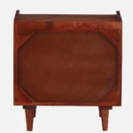 Ovorlin Handcrafted Wooden Side Cabinet - Image 2