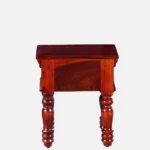 Dlverra Minimal Wooden Side Table for Bedroom - Image 2