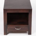 Benvique Elegant Wooden Bedroom Side Table - Image 8