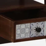 Ferovik Handcrafted Sheesham Wood Nightstand - Image 5