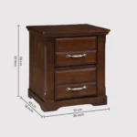 Kalvenza Solid Wood Cabinet - Image 9