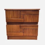 Mltrique Premium Sheesham Wood Nightstand with Storage Drawer - Image 4