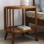 Pelnique Premium Solid Wood Nightstand with Stylish Finish - Image 4