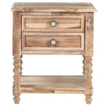 Holtrenza Premium Wooden Side Cabinet for Contemporary Bedrooms - Image 3