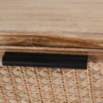 Kunvoria Handcrafted Solid Wood Nightstand in Teak Finish - Image 3