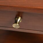 Mrvento Luxury Sheesham Wood Bedside Table with Storage Drawer - Image 4