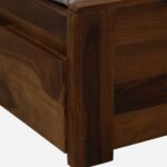 Nraftello Handmade Sheesham Wood Bedroom Bed for Modern Homes - Image 12