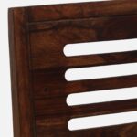 Vrivon Solid Wood 8 Seater Dining Set in Warm Walnut Finish - Image 6
