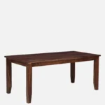 Korvyn Rustic Solid Sheesham Wood Dining Set for 8 People - Image 3