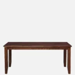 Korvyn Rustic Solid Sheesham Wood Dining Set for 8 People - Image 5