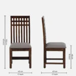 Worvesta Wooden 8 Seater Dining Set in Provincial Teak Finish - Image 3