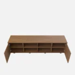 Ridgewood Acacia Wood TV Unit in Water Resistant Antique Walnut Finish - Image 3