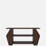 Teak Grain Rectangular Coffee Table in Honey Oak Finish - Image 3