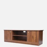 Grovemill Engineered Wood TV Console in Heat Resistant Warm Chestnut Finish - Image 5