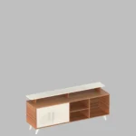 Grovemill Engineered Wood TV Console in Heat Resistant Warm Chestnut Finish - Image 9