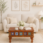 Rosewood Nested Coffee Table Set in Ebony Finish