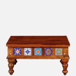 Rosewood Nested Coffee Table Set in Ebony Finish - Image 4