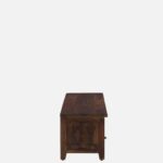 Harborwood Sheesham Wood TV Console in Scratch Resistant Warm Walnut Finish - Image 6