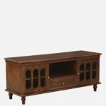 Stonefield Mango Solid Wood TV Console in Stain Resistant Dark Espresso Finish - Image 6