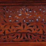 Solid Teak Wood Scandinavian Coffee Table in Light Oak - Image 2