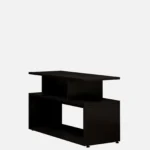 Ivywood Acacia Wood TV Console in Moisture Resistant Natural Oak Finish - Image 4