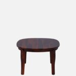 Pine Wood Vintage Trunk Style Coffee Table in Rustic Brown - Image 2