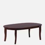 Pine Wood Vintage Trunk Style Coffee Table in Rustic Brown - Image 6