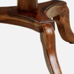 Elm Wood Industrial Coffee Table with Metal Frame in Smoke Grey - Image 4
