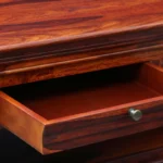Wenge Wood Contemporary Coffee Table in Espresso Brown - Image 5