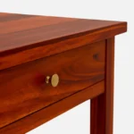 Honey Writing Table In Honey Finish - Image 12