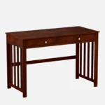 lovly Writing Table In Dark Walnut Finish - Image 5