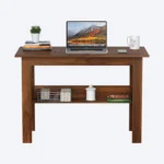 Anew Writing Table In Brown Maple Finish - Image 5