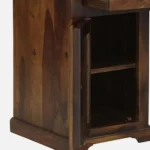 Stand Sheesham Wood Writing Table in Scratch Resistant Provincial Teak Finish - Image 7