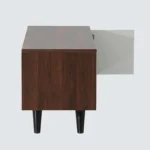 Vanya Solid Sheesham Wood TV Console In Natural Oak Finish - Image 6