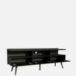 Shuhan Mango Wood Entertainment Unit In Dual Tone Walnut Finish - Image 6
