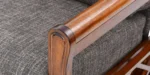 Haven Sheesham Wood 3 Seater Sofa in Brown Finish - Image 8